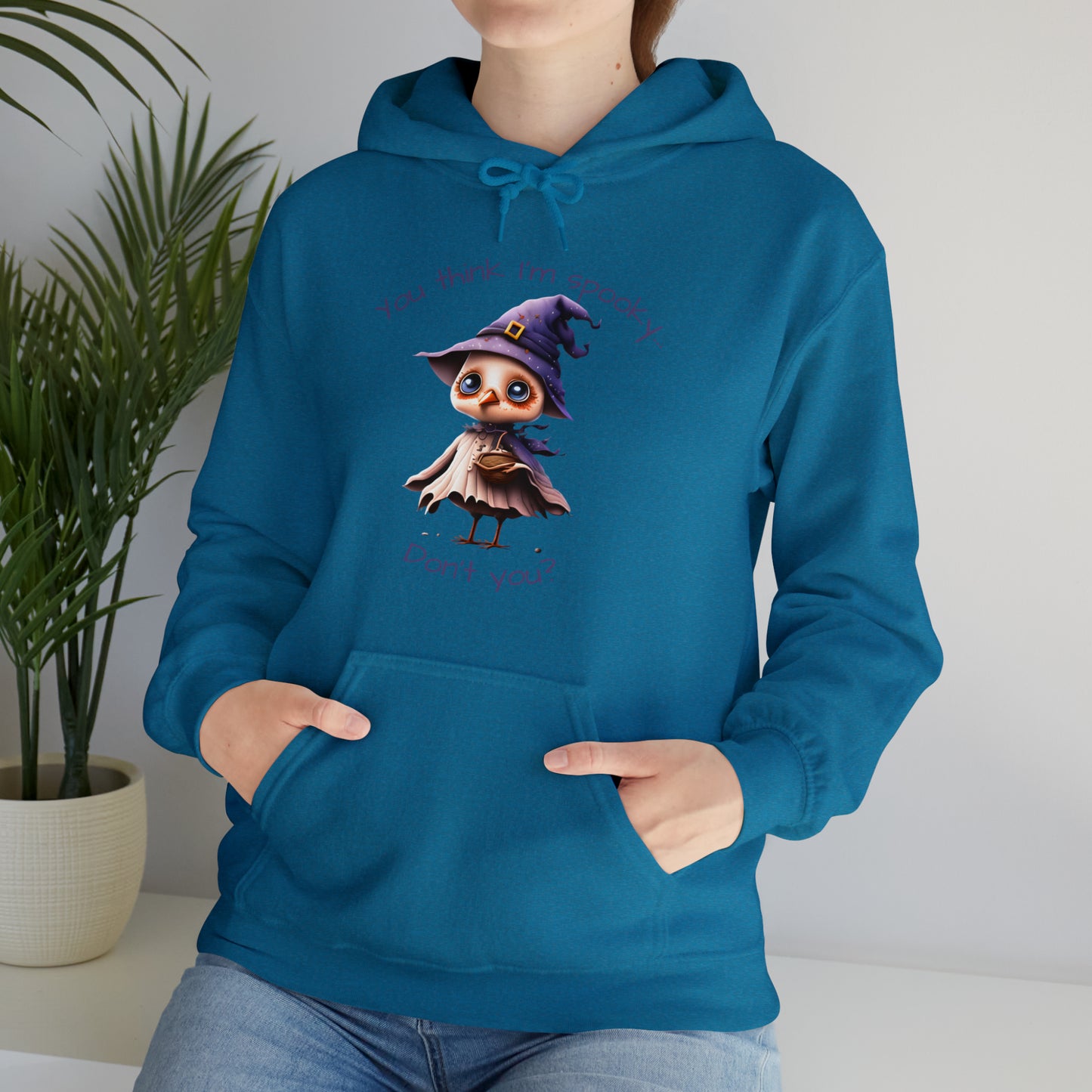 You Think I'm Spooky Unisex Heavy Blend™ Hooded Sweatshirt