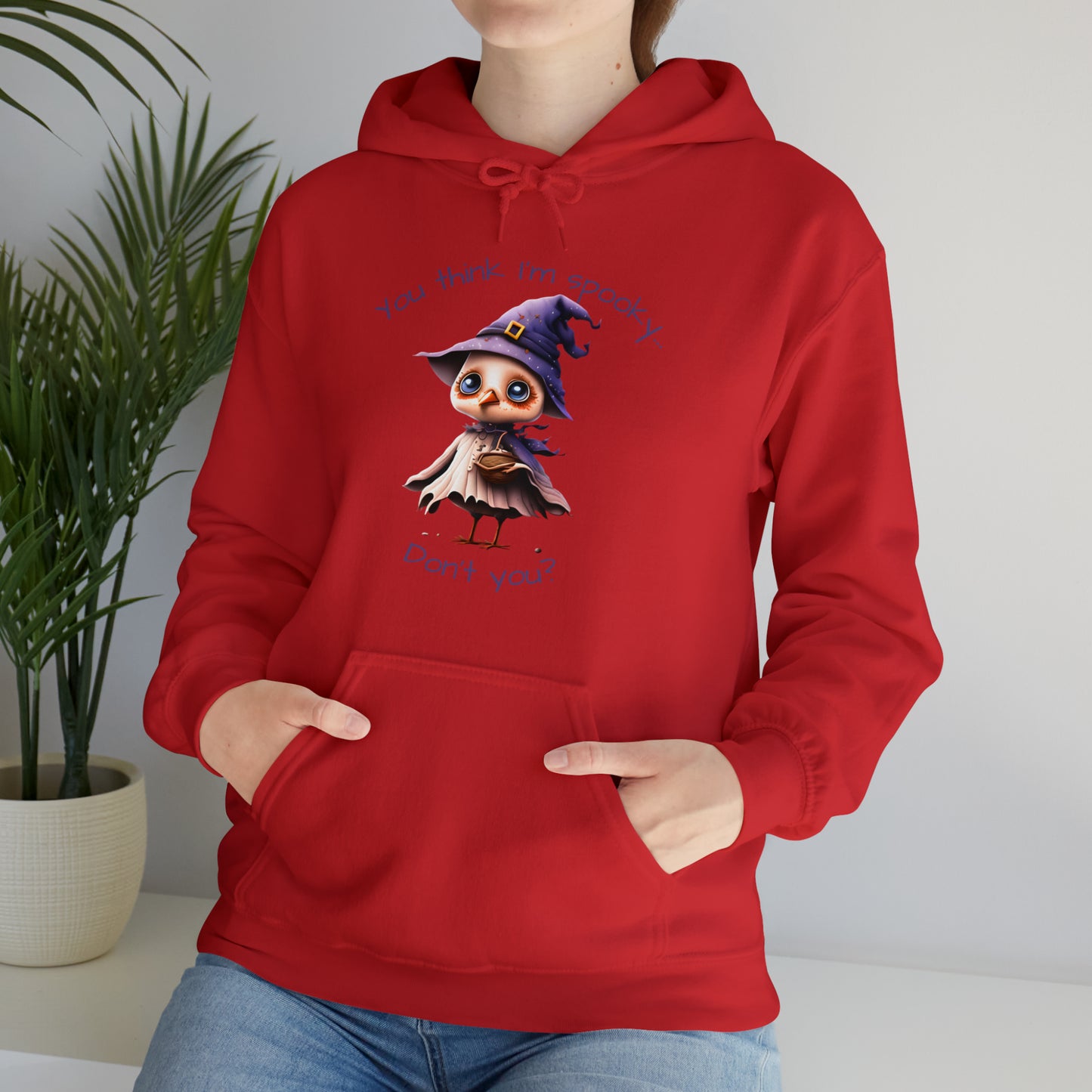 You Think I'm Spooky Unisex Heavy Blend™ Hooded Sweatshirt