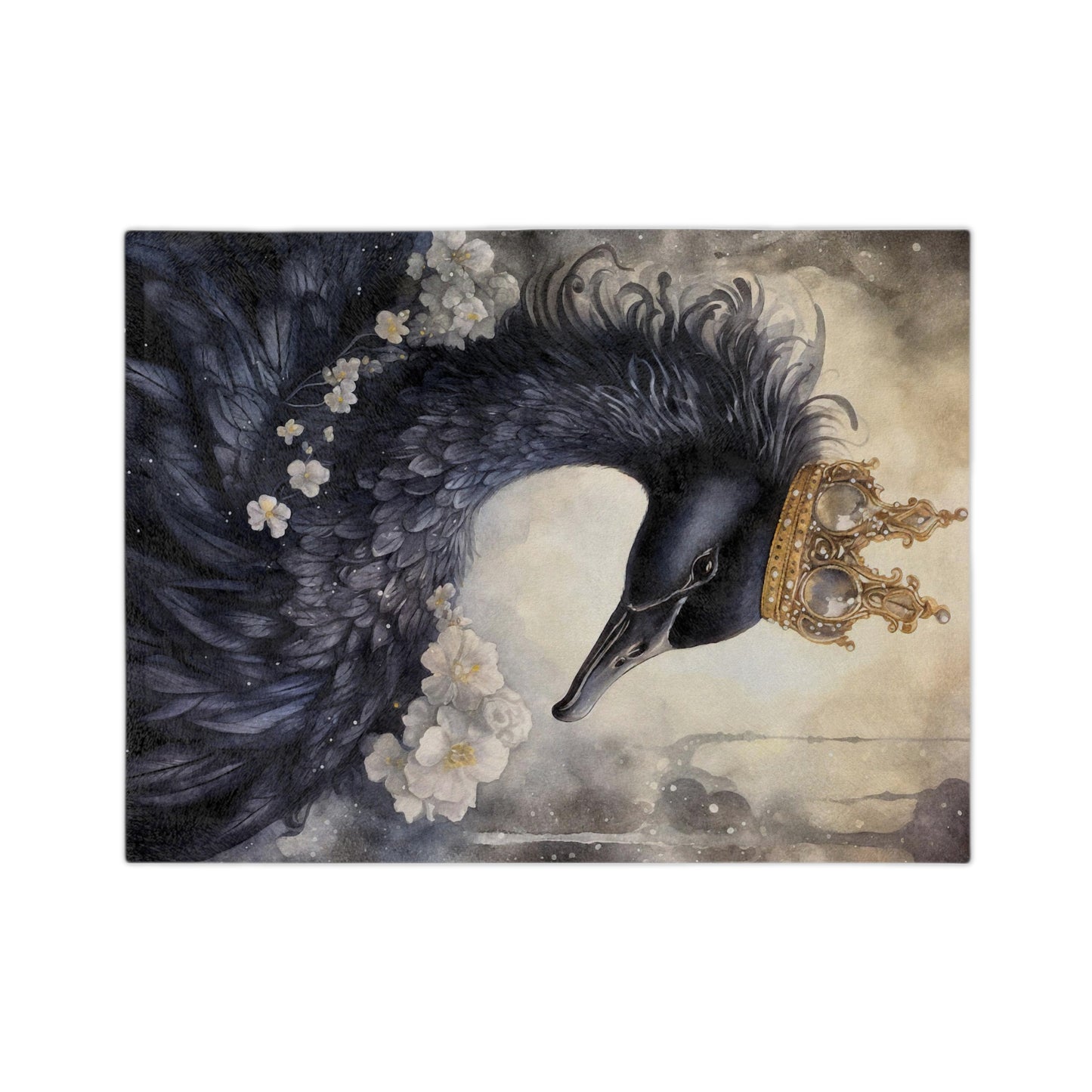 Royal Bird 5 Velveteen Minky Blanket