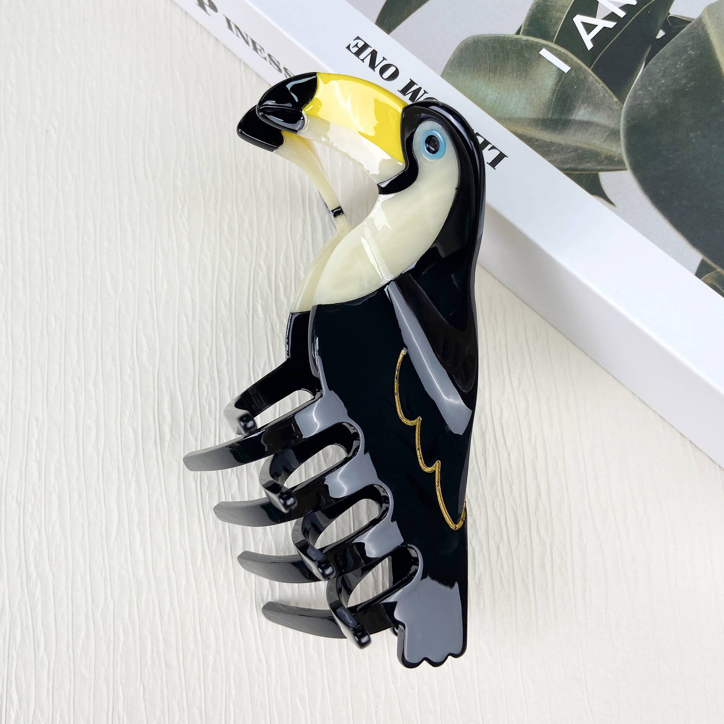 Acetate Lovely Bird Hair Claw Clip