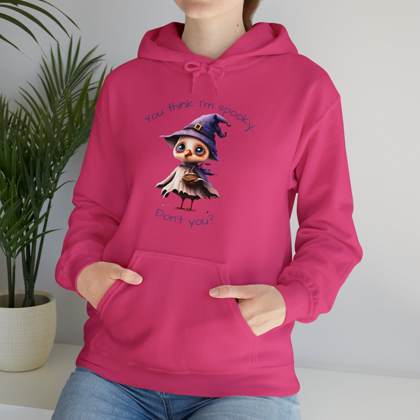 You Think I'm Spooky Unisex Heavy Blend™ Hooded Sweatshirt