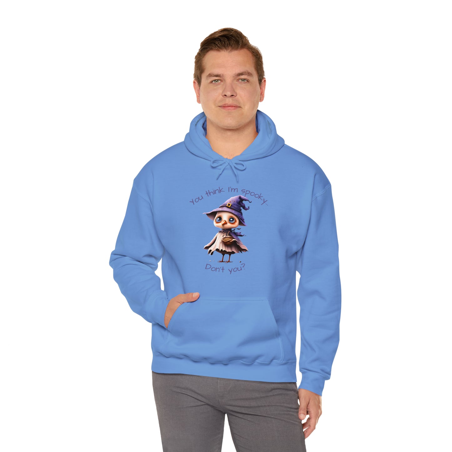 You Think I'm Spooky Unisex Heavy Blend™ Hooded Sweatshirt
