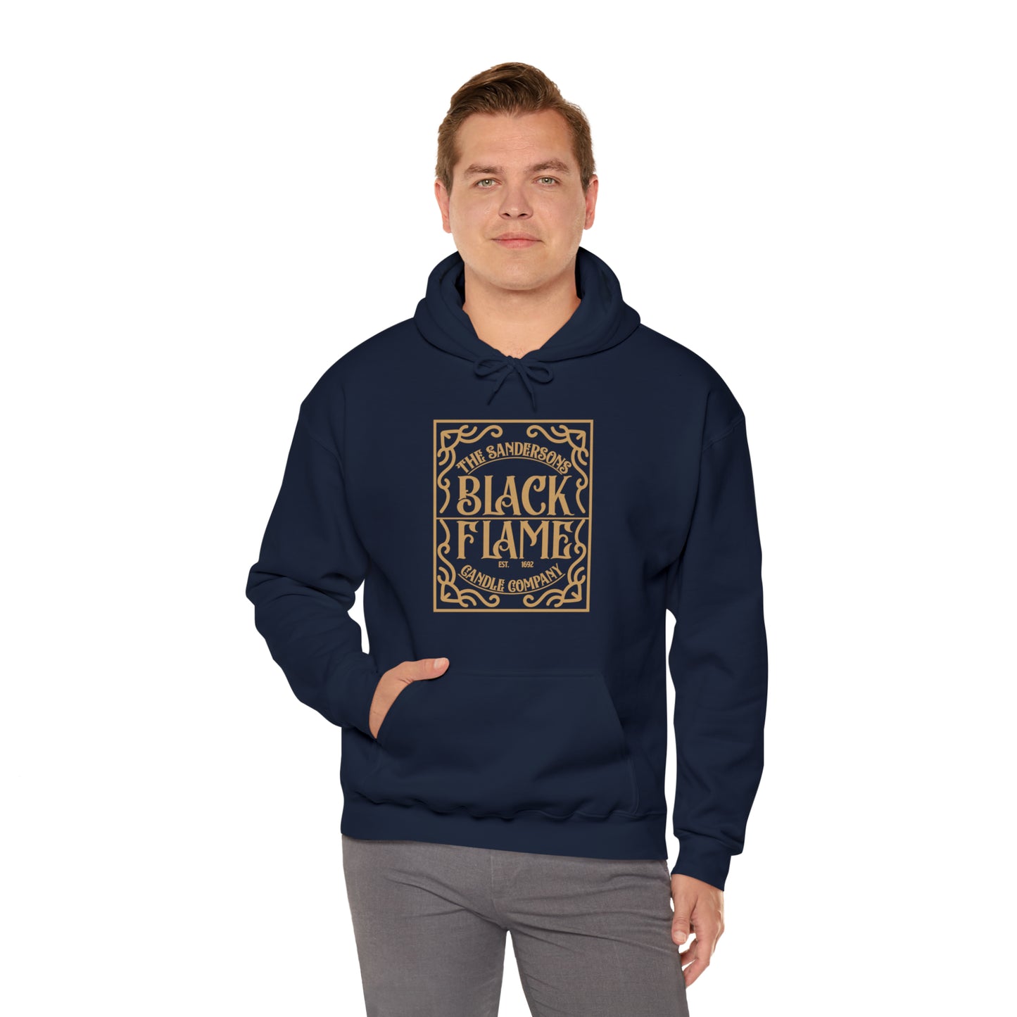 Black Flame Candle Company Unisex Heavy Blend™ Hooded Sweatshirt