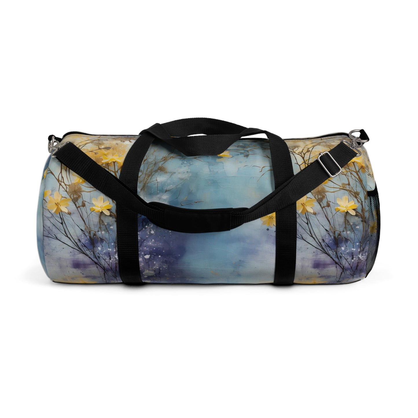 Winterized Flowers Duffel Bag