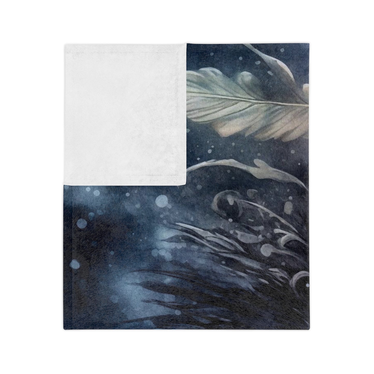 Royal Bird 1 Velveteen Minky Blanket