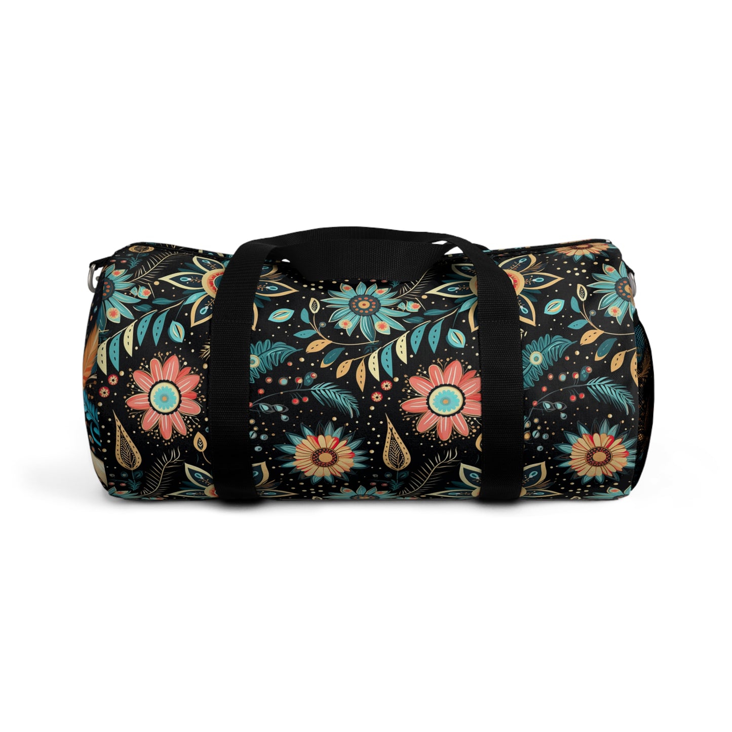 Boho Flowered Duffel Bag