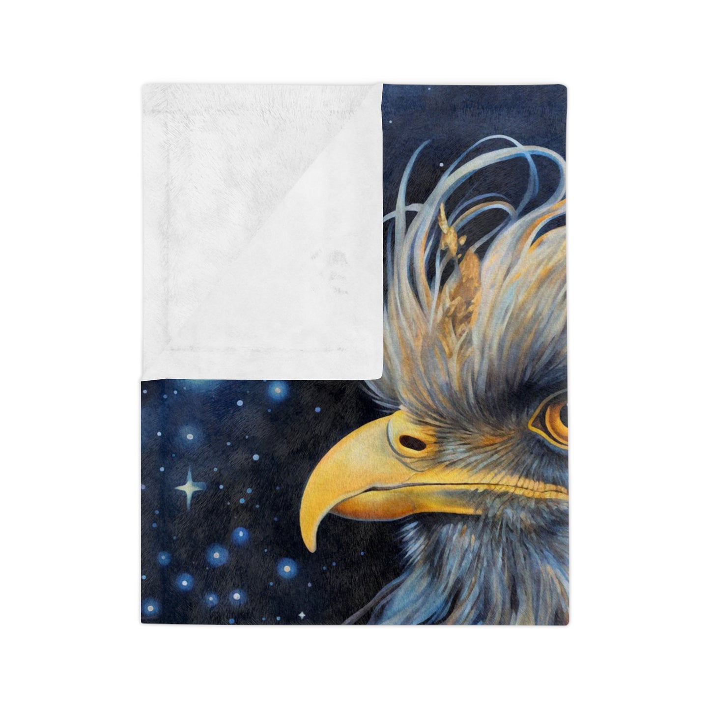 Royal Bird 4 Velveteen Minky Blanket