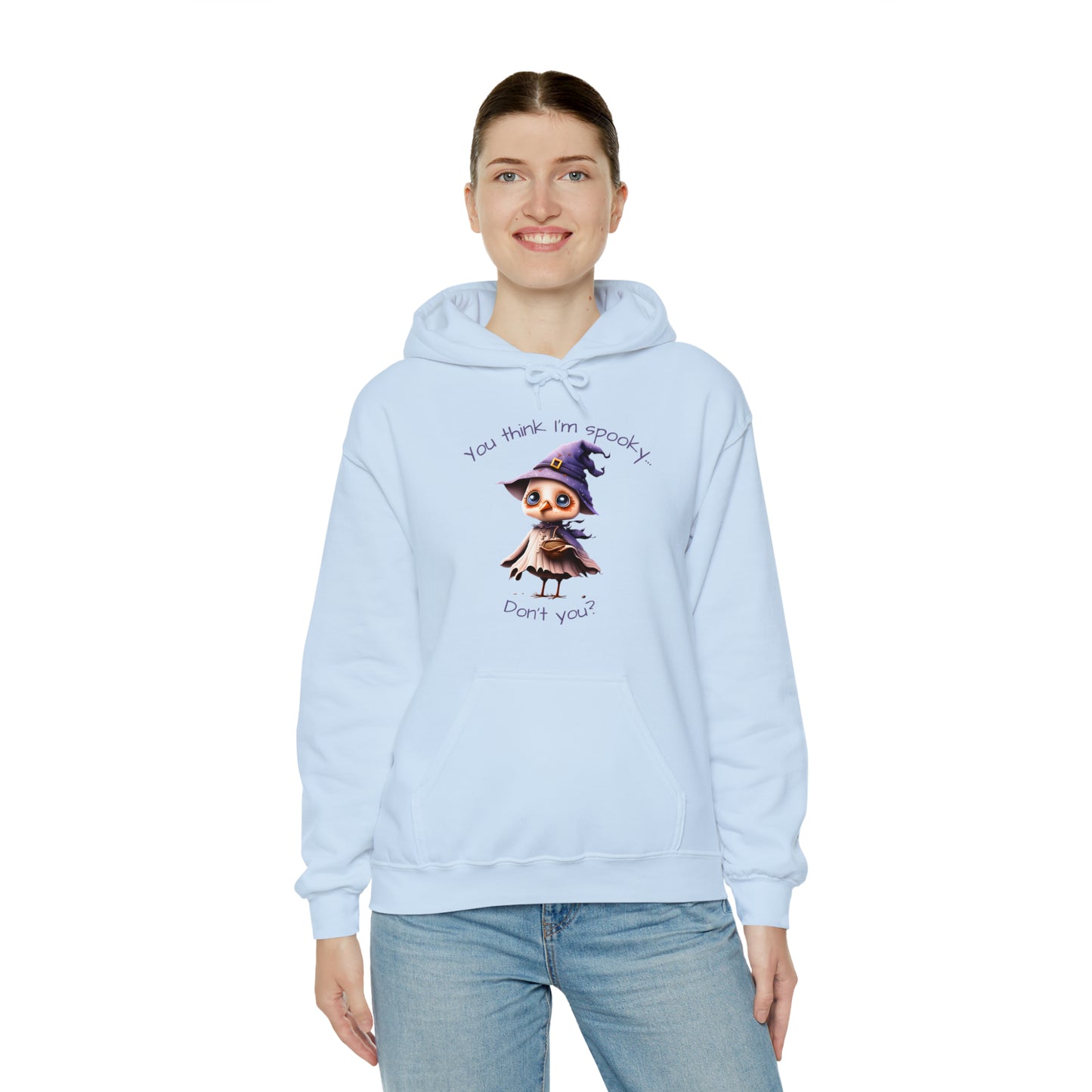 You Think I'm Spooky Unisex Heavy Blend™ Hooded Sweatshirt