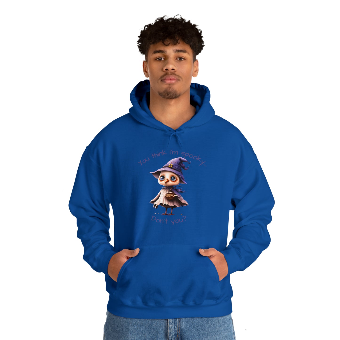 You Think I'm Spooky Unisex Heavy Blend™ Hooded Sweatshirt