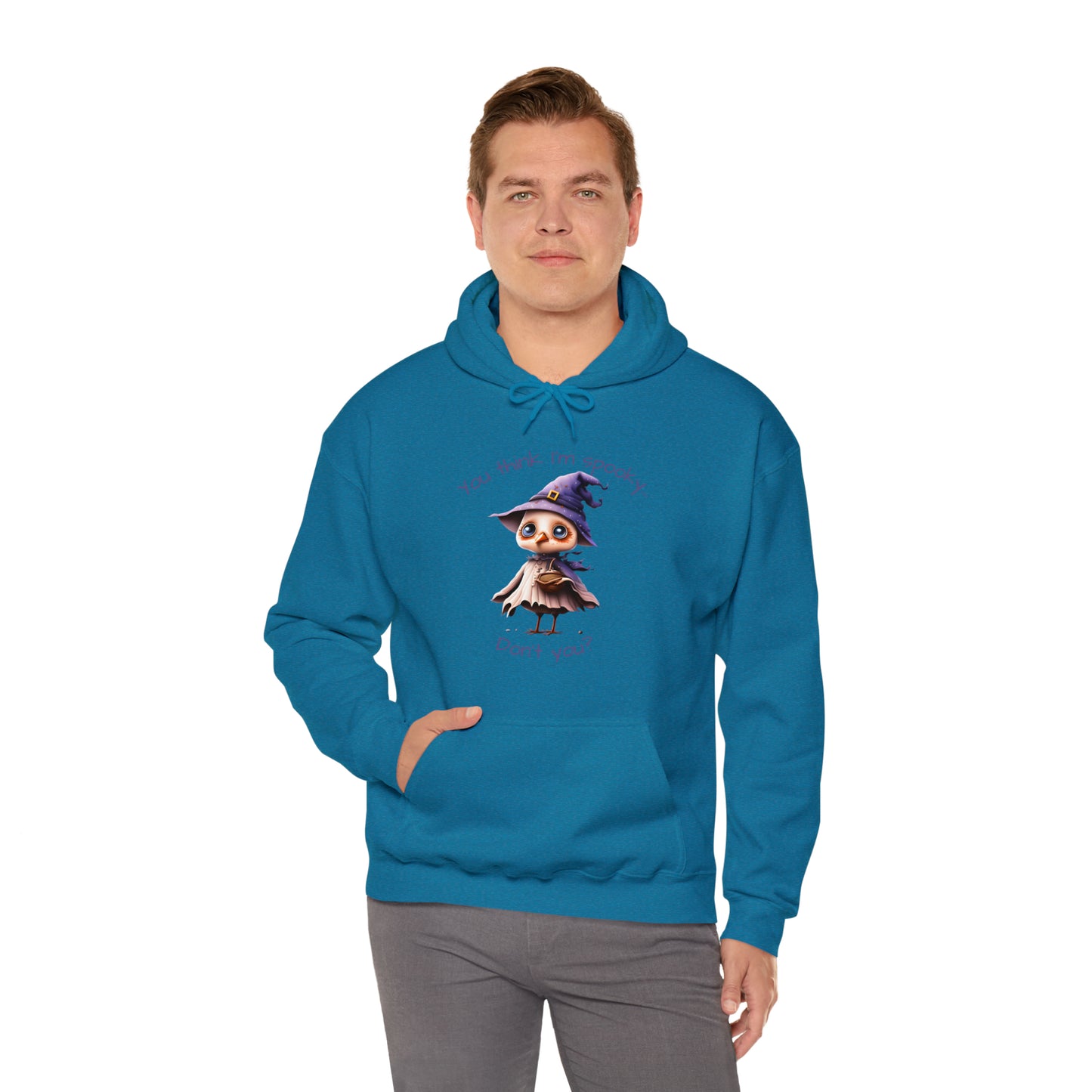 You Think I'm Spooky Unisex Heavy Blend™ Hooded Sweatshirt