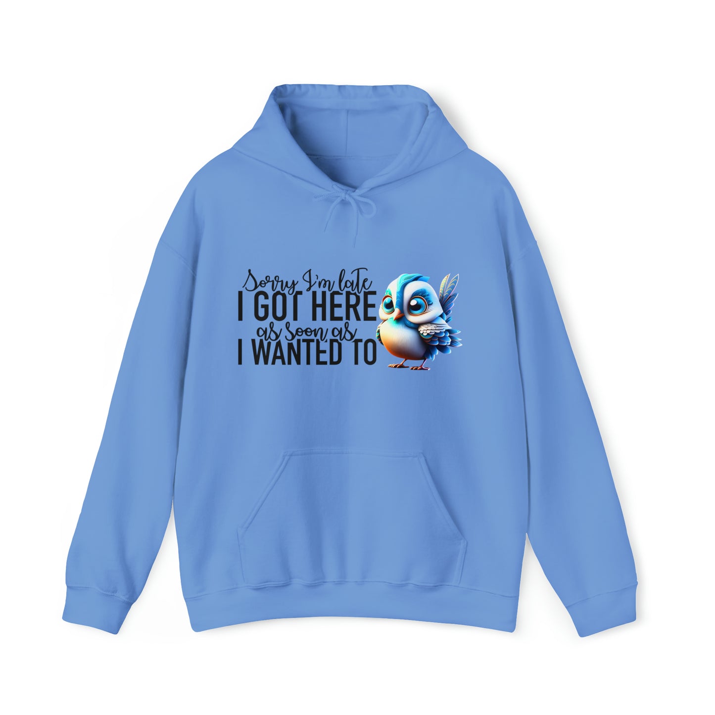 Sorry I'm Late Unisex Heavy Blend™ Hooded Sweatshirt
