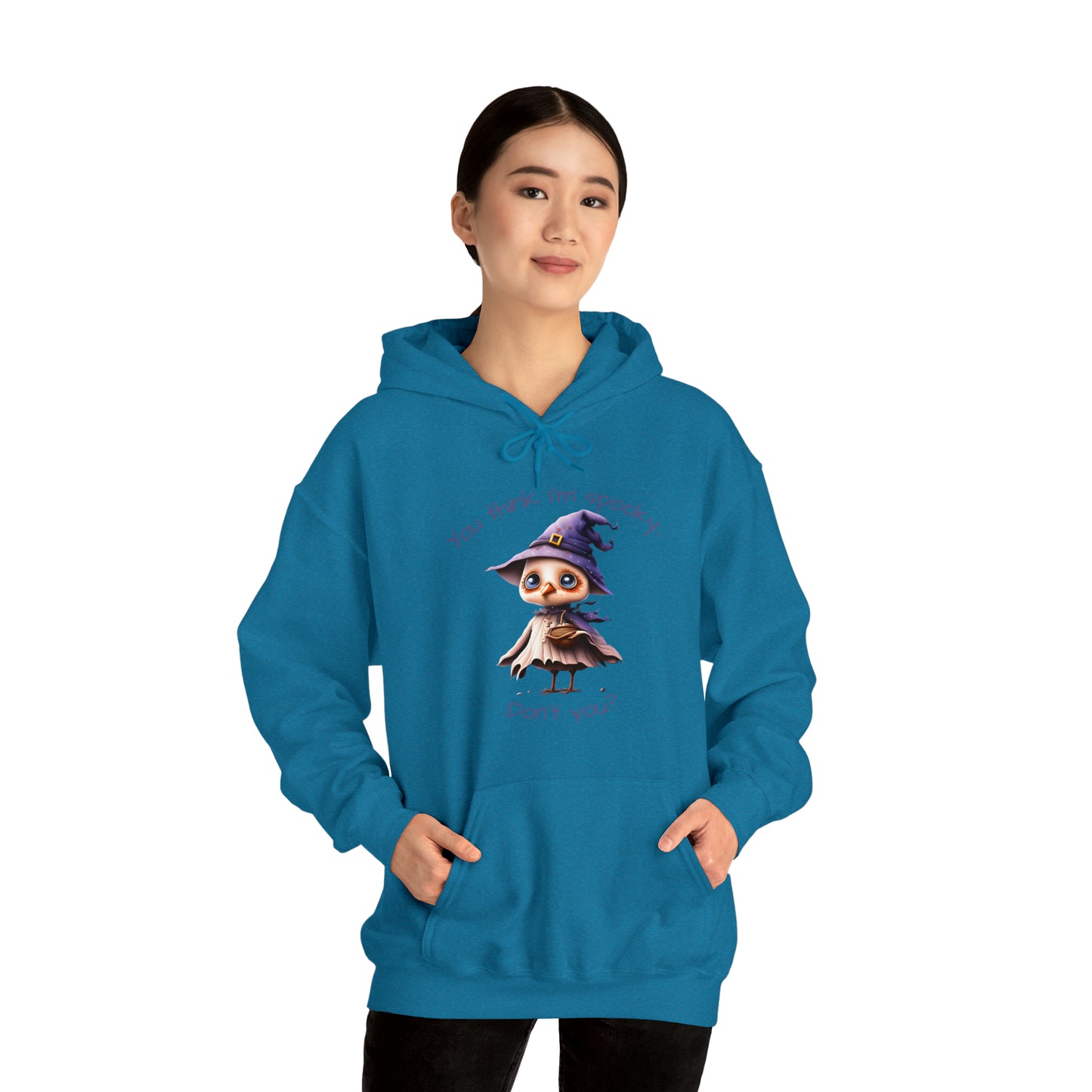 You Think I'm Spooky Unisex Heavy Blend™ Hooded Sweatshirt