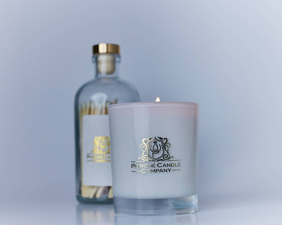 Porché Candle Co - Luxury 8oz Candle - Southern Belle - The Aegean Aviary