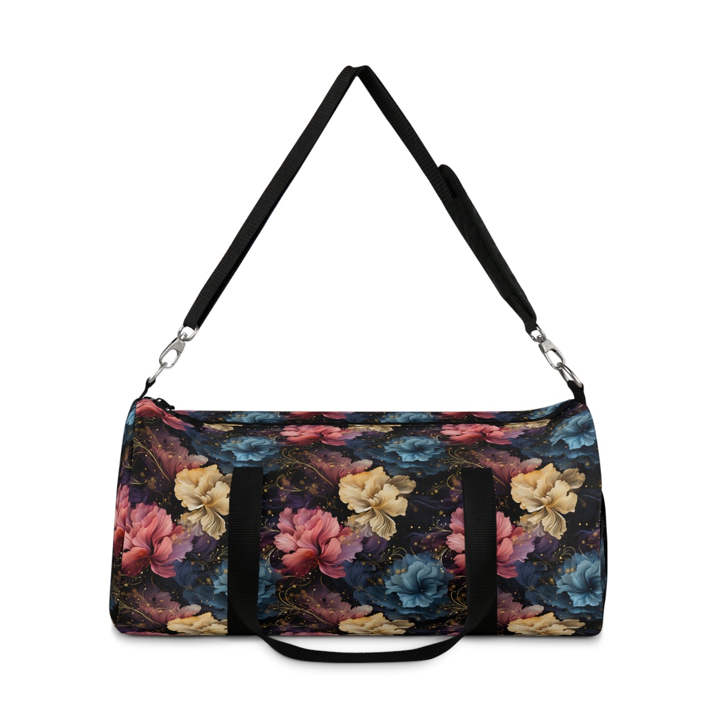Flowers in Cosmic Duffel Bag