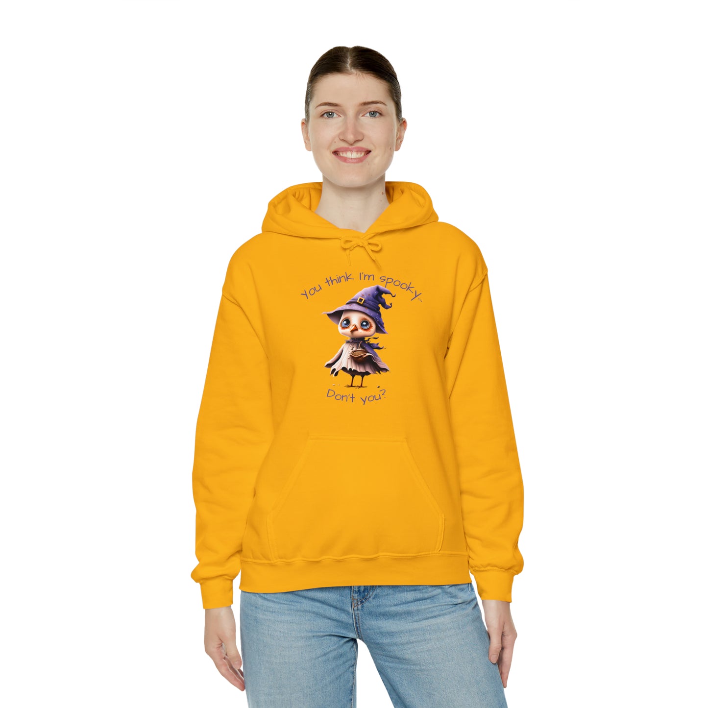 You Think I'm Spooky Unisex Heavy Blend™ Hooded Sweatshirt