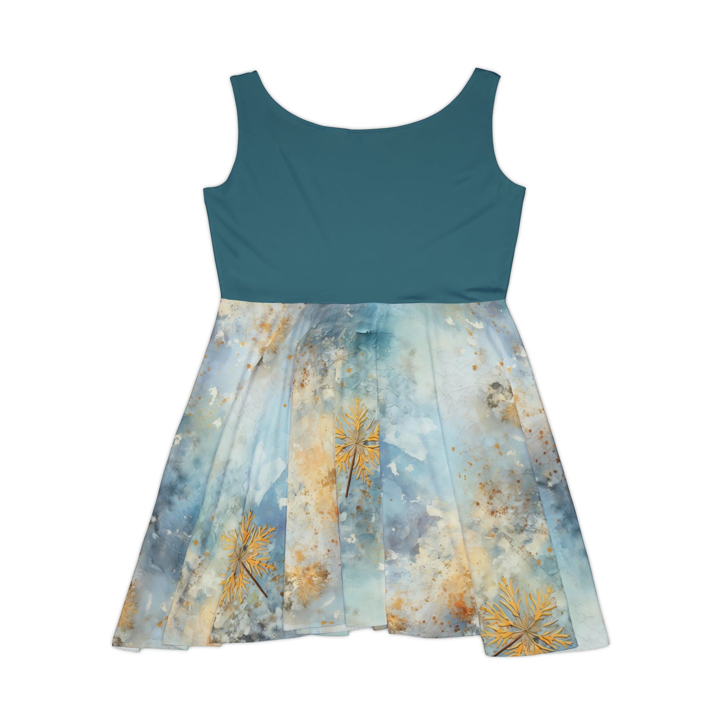 Winter Meadow Skater Dress