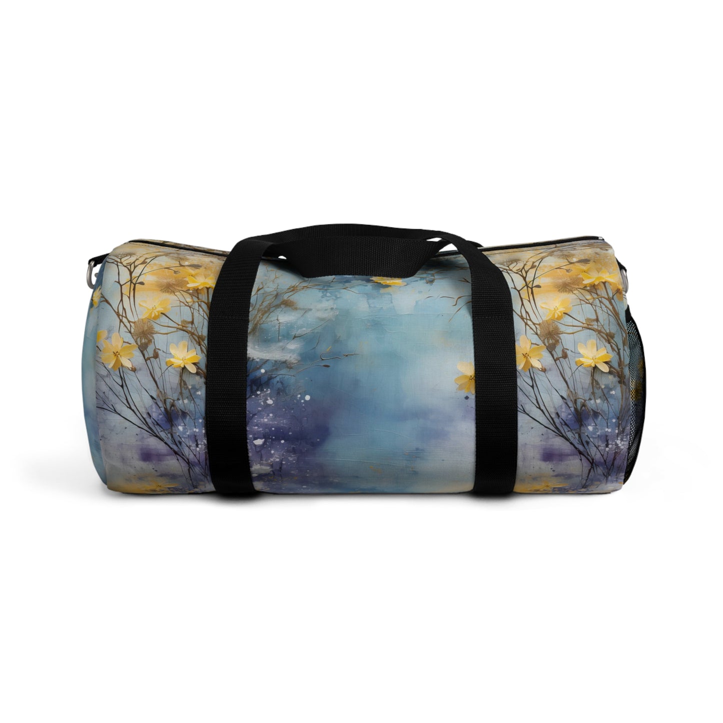 Winterized Flowers Duffel Bag