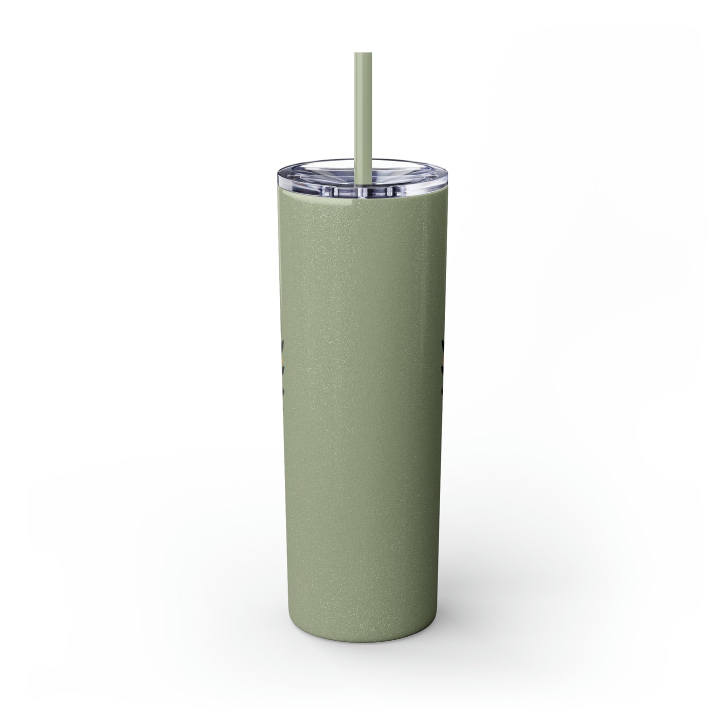 Baby It's Cold Outside Skinny Tumbler with Straw, 20oz