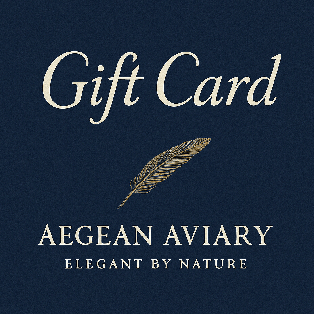 The Aegean Aviary Gift Card: Spread Your Wings of Kindness - The Aegean Aviary