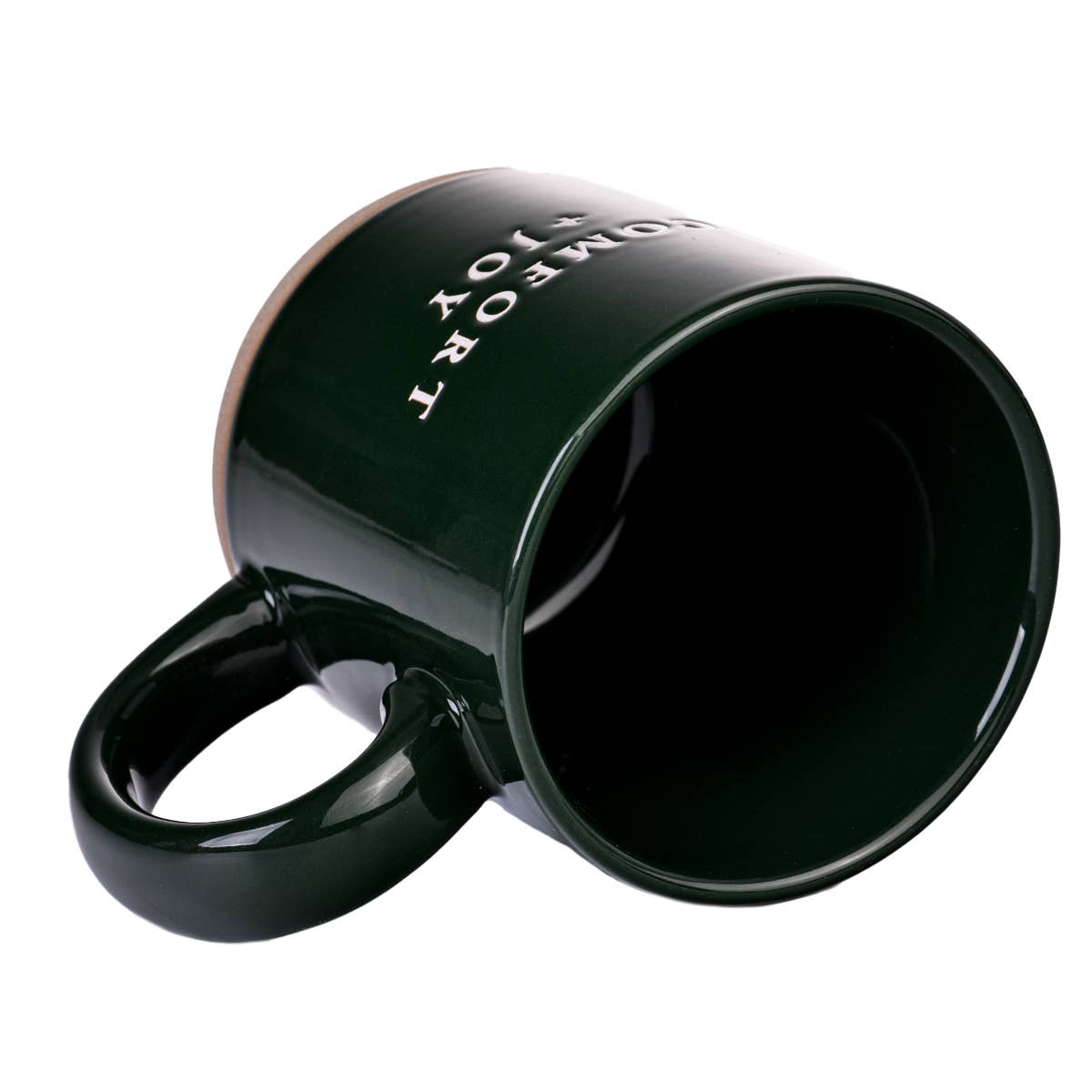 Comfort and Joy Stoneware Coffee Mug - Christmas Decor - The Aegean Aviary