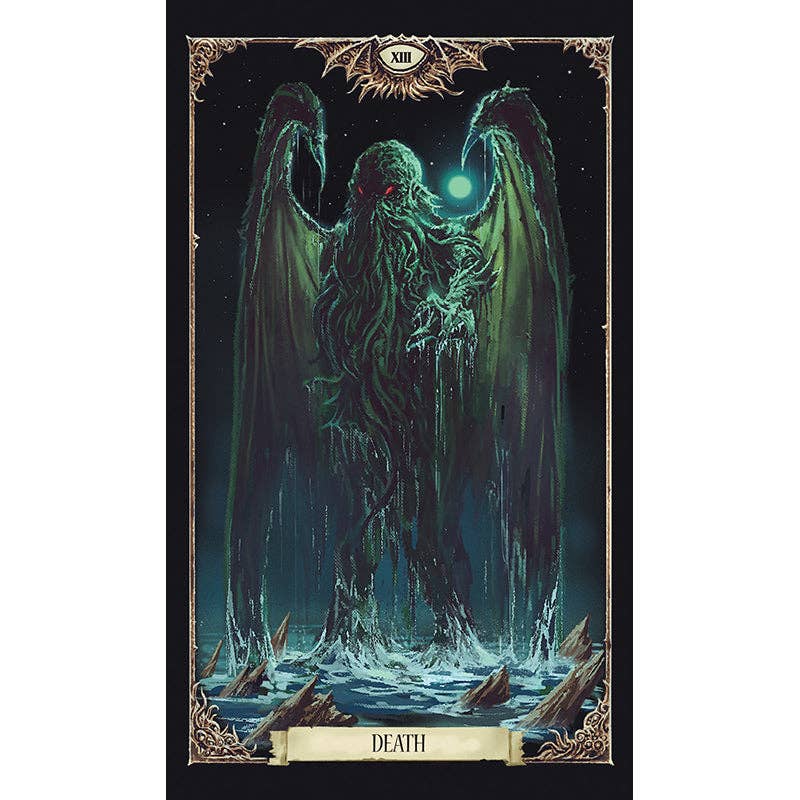 Necronomicon Tarot Deck and Guidebook - The Aegean Aviary