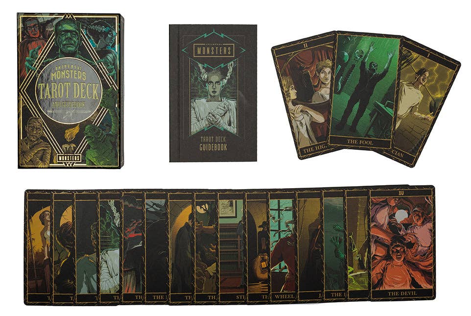 Universal Monsters Tarot Deck and Guidebook - The Aegean Aviary