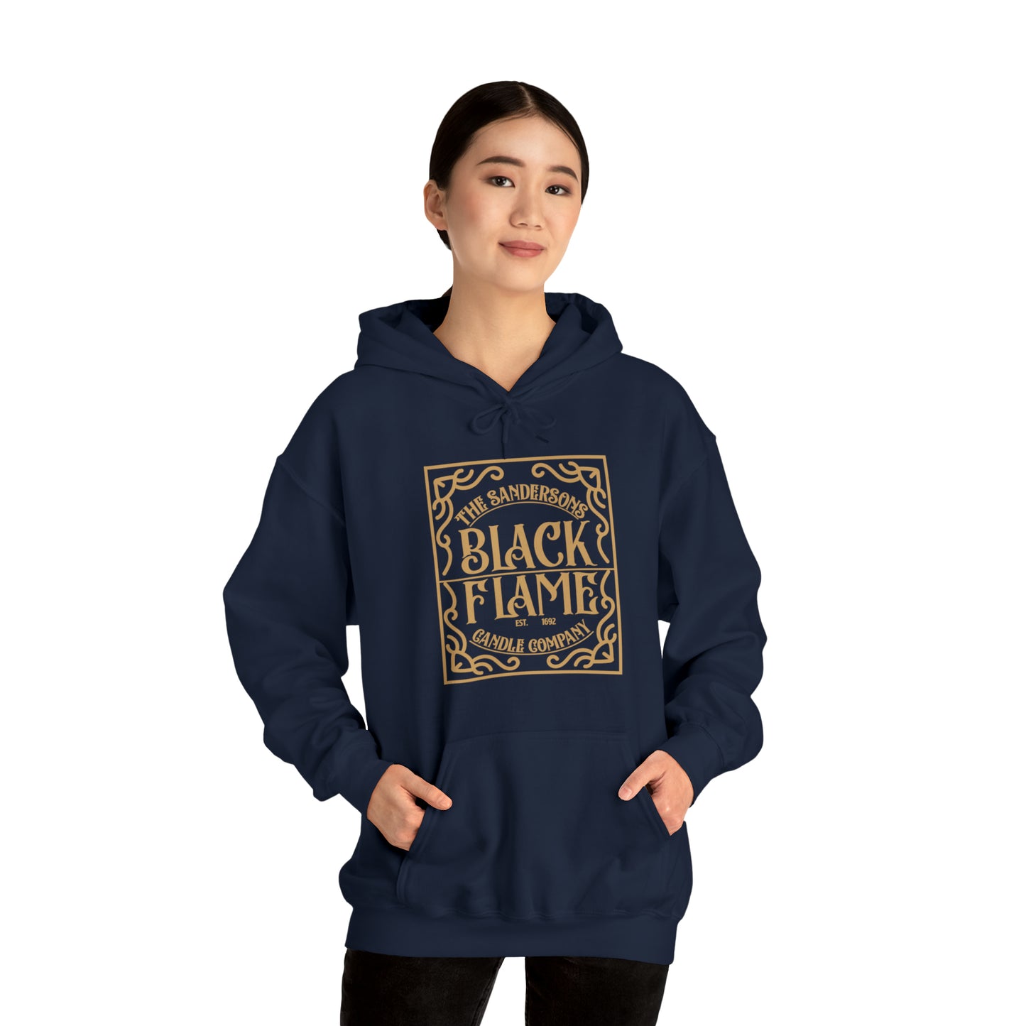 Black Flame Candle Company Unisex Heavy Blend™ Hooded Sweatshirt