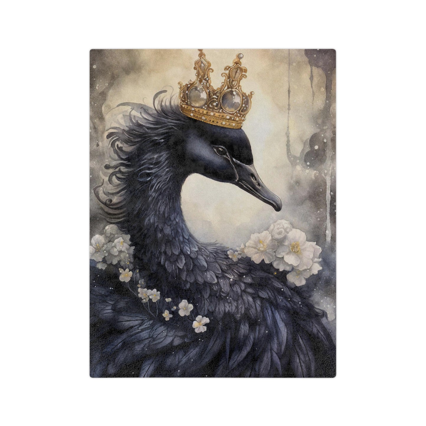 Royal Bird 5 Velveteen Minky Blanket