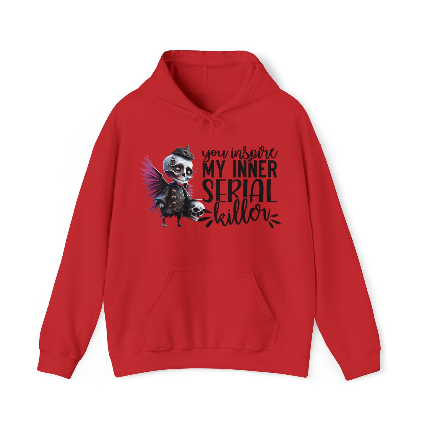 You Inspire My Inner Serial Killer Unisex Heavy Blend™ Hooded Sweatshirt