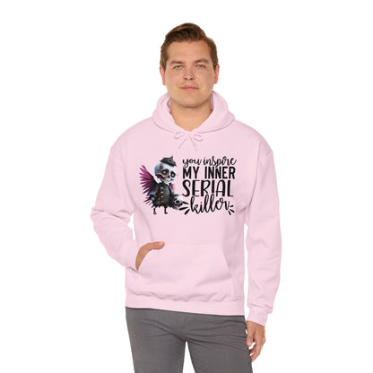 You Inspire My Inner Serial Killer Unisex Heavy Blend™ Hooded Sweatshirt