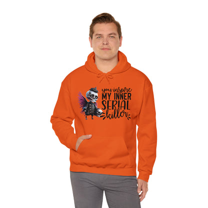 You Inspire My Inner Serial Killer Unisex Heavy Blend™ Hooded Sweatshirt