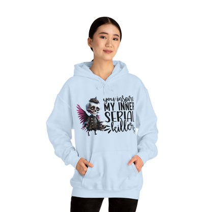 You Inspire My Inner Serial Killer Unisex Heavy Blend™ Hooded Sweatshirt