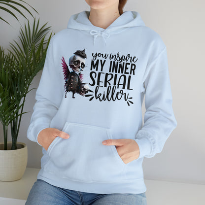 You Inspire My Inner Serial Killer Unisex Heavy Blend™ Hooded Sweatshirt