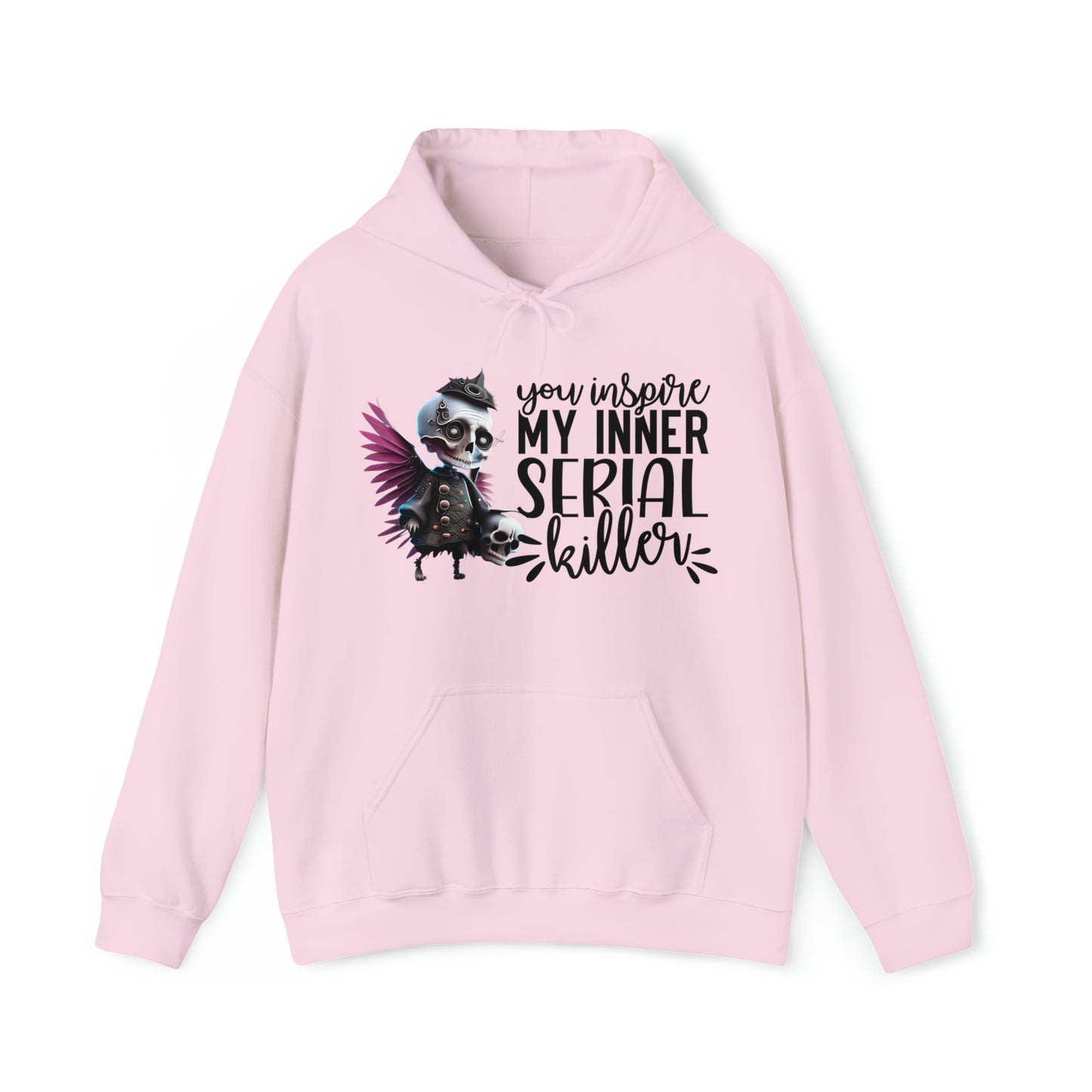 You Inspire My Inner Serial Killer Unisex Heavy Blend™ Hooded Sweatshirt