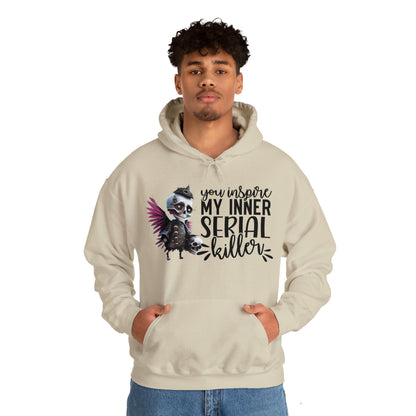 You Inspire My Inner Serial Killer Unisex Heavy Blend™ Hooded Sweatshirt