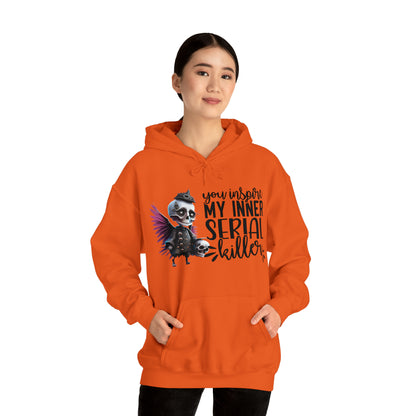 You Inspire My Inner Serial Killer Unisex Heavy Blend™ Hooded Sweatshirt