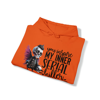 You Inspire My Inner Serial Killer Unisex Heavy Blend™ Hooded Sweatshirt