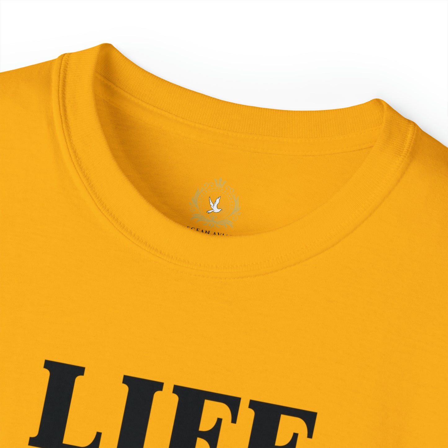 Life Happens, Coffee Helps Unisex Ultra Cotton Tee