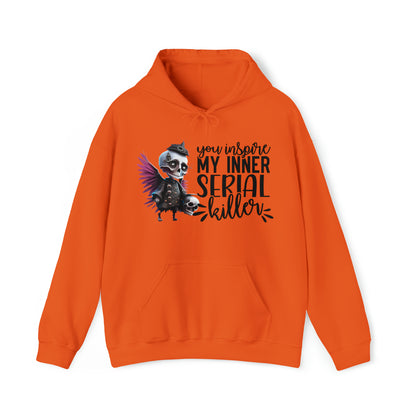 You Inspire My Inner Serial Killer Unisex Heavy Blend™ Hooded Sweatshirt