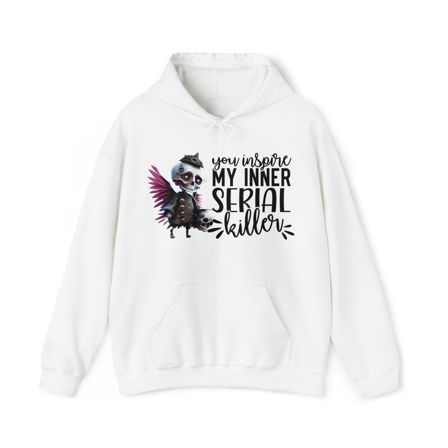 You Inspire My Inner Serial Killer Unisex Heavy Blend™ Hooded Sweatshirt