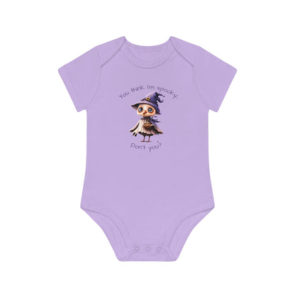 You Think I'm Spooky Baby Organic Short Sleeve Bodysuit