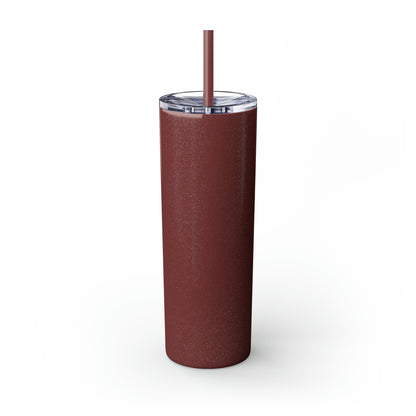 Dreaming of a White Christmas Skinny Tumbler with Straw, 20oz