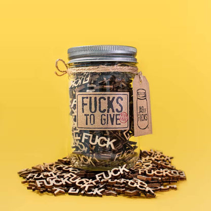 Big Jar of F*cks To Give 12 oz Jar