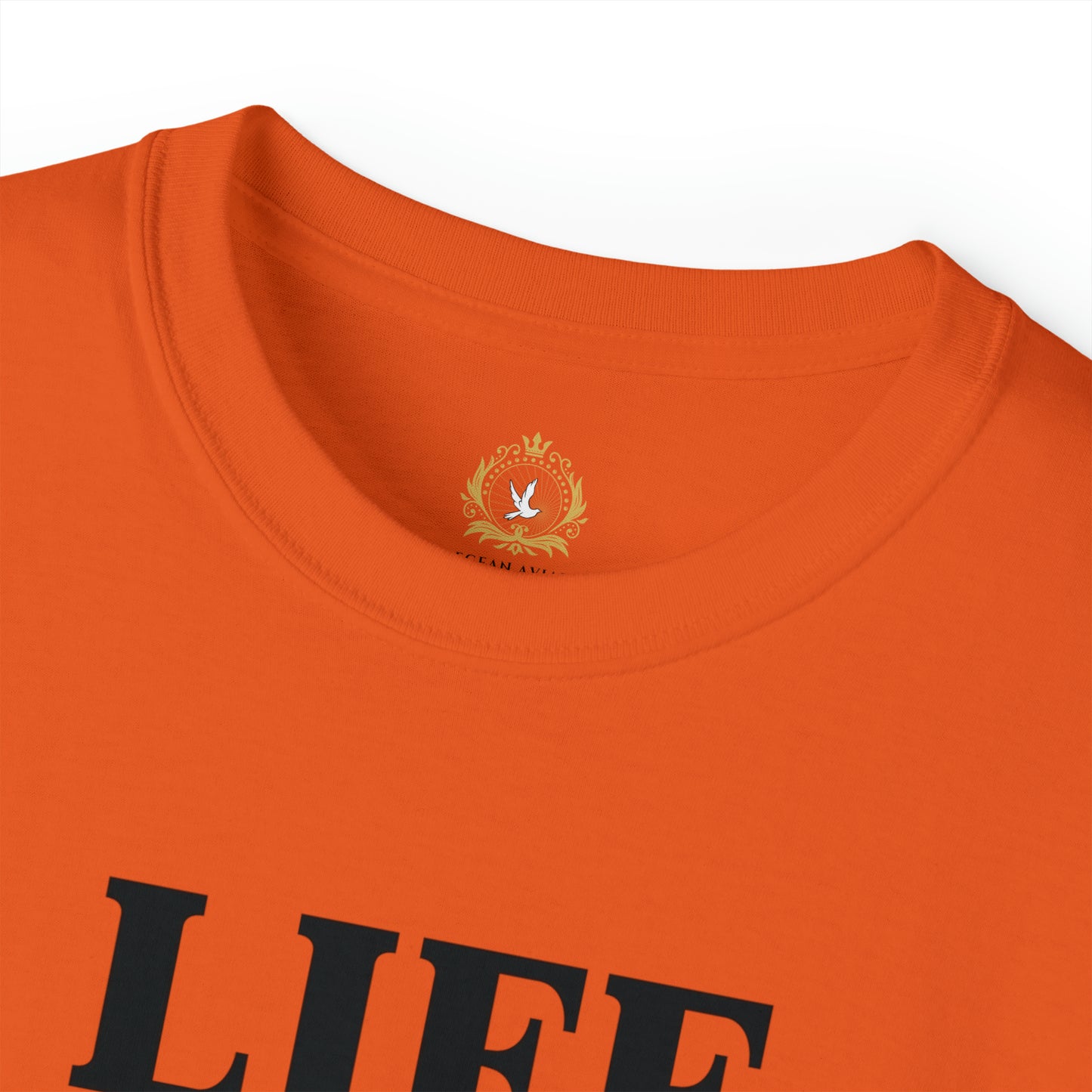 Life Happens, Coffee Helps Unisex Ultra Cotton Tee