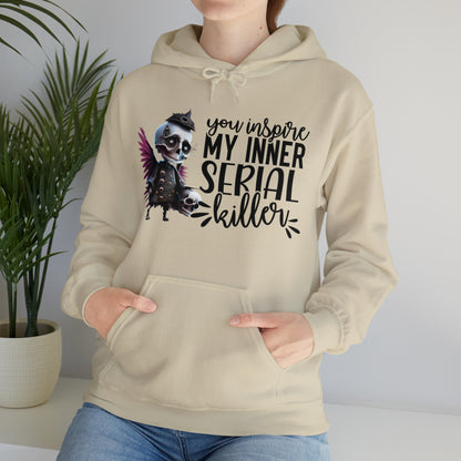 You Inspire My Inner Serial Killer Unisex Heavy Blend™ Hooded Sweatshirt