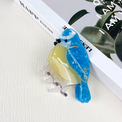 Acetate Lovely Bird Hair Claw Clip