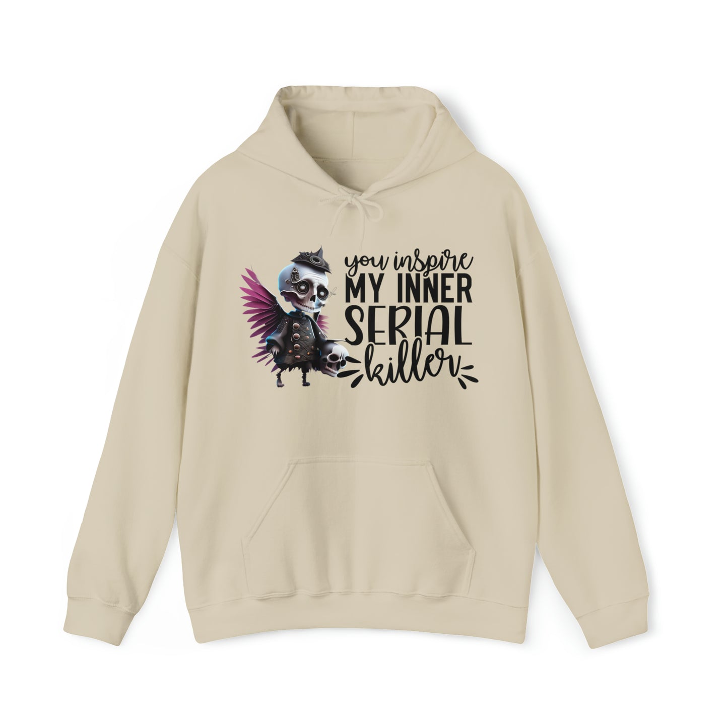 You Inspire My Inner Serial Killer Unisex Heavy Blend™ Hooded Sweatshirt