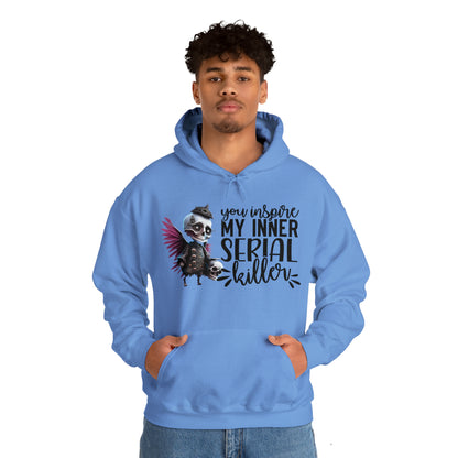 You Inspire My Inner Serial Killer Unisex Heavy Blend™ Hooded Sweatshirt