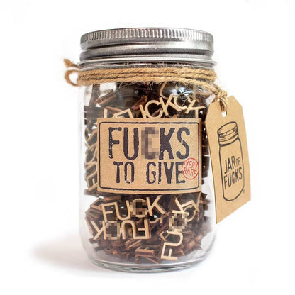 Big Jar of F*cks To Give 12 oz Jar