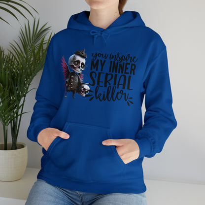 You Inspire My Inner Serial Killer Unisex Heavy Blend™ Hooded Sweatshirt